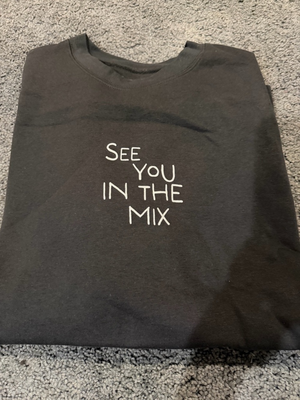 TikTok In The Mix “See You In The Mix” Crewneck - Unisex XL